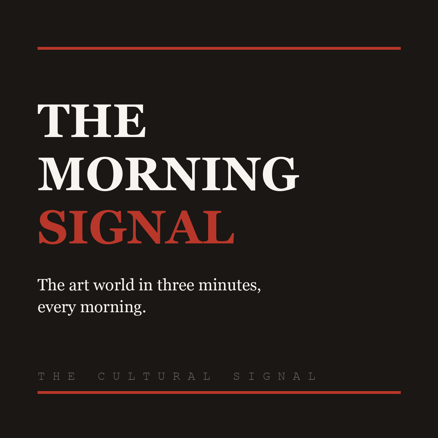 The Morning Signal — Audio Edition cover